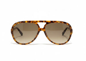 Alexander McQueen Womens Aviator Sunglasses AMQ4240/S Havana Brown 61-14-135 mm